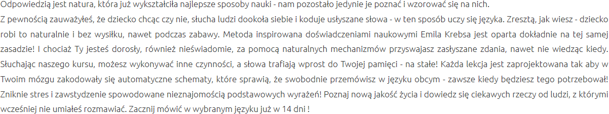 Efektywna Metoda Nauki Iława